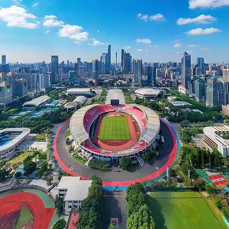 Waifiden Guangzhou Grand View Golden Palace Apartment - Free Shuttle Bus During The Canton Fair Eksteriør bilde