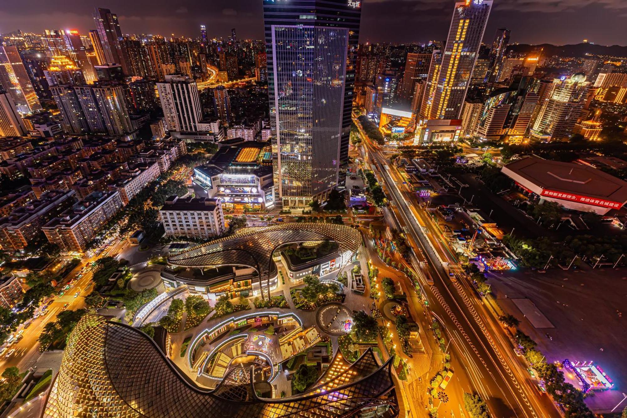 Waifiden Guangzhou Grand View Golden Palace Apartment - Free Shuttle Bus During The Canton Fair Eksteriør bilde