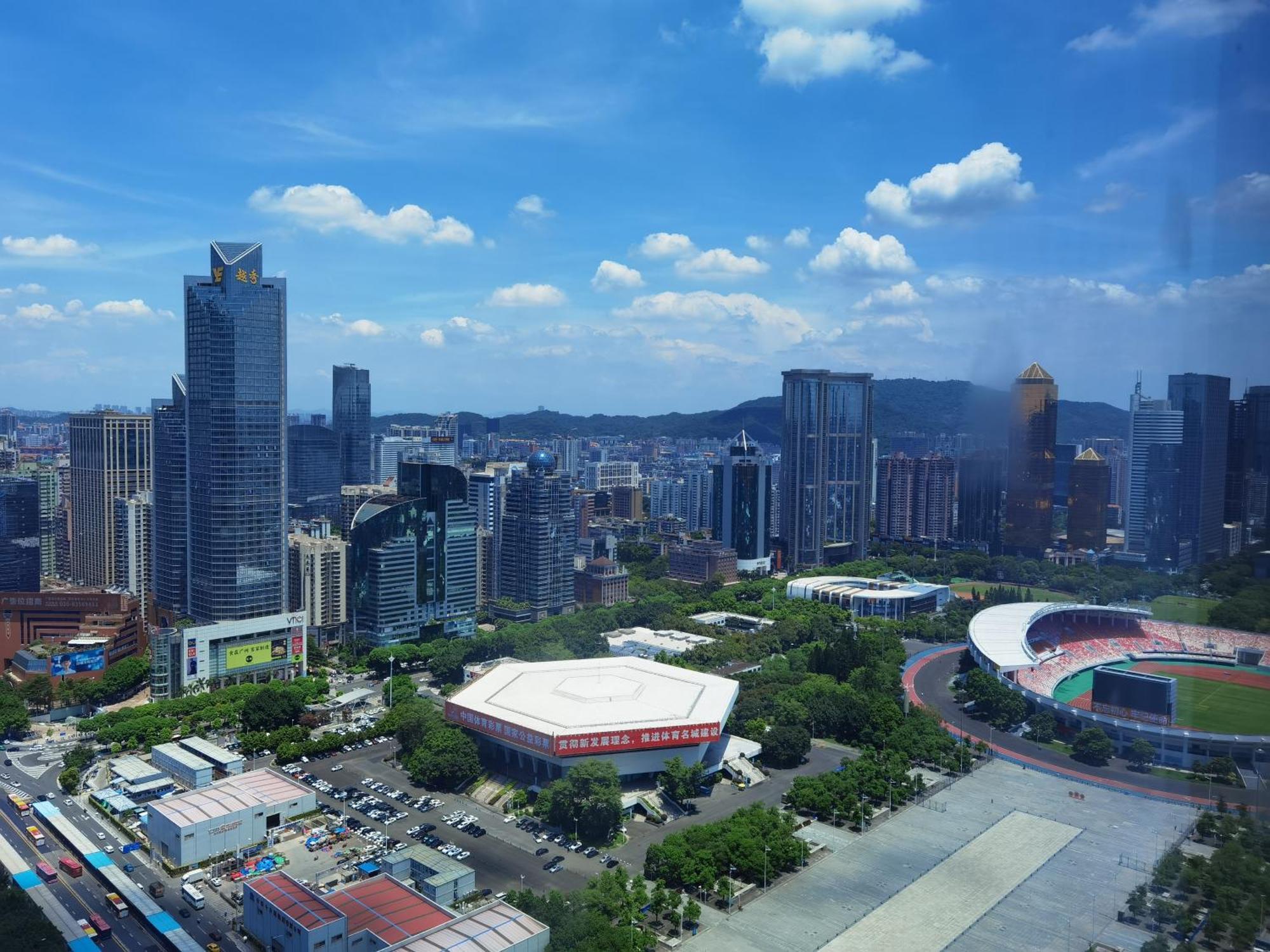 Waifiden Guangzhou Grand View Golden Palace Apartment - Free Shuttle Bus During The Canton Fair Eksteriør bilde