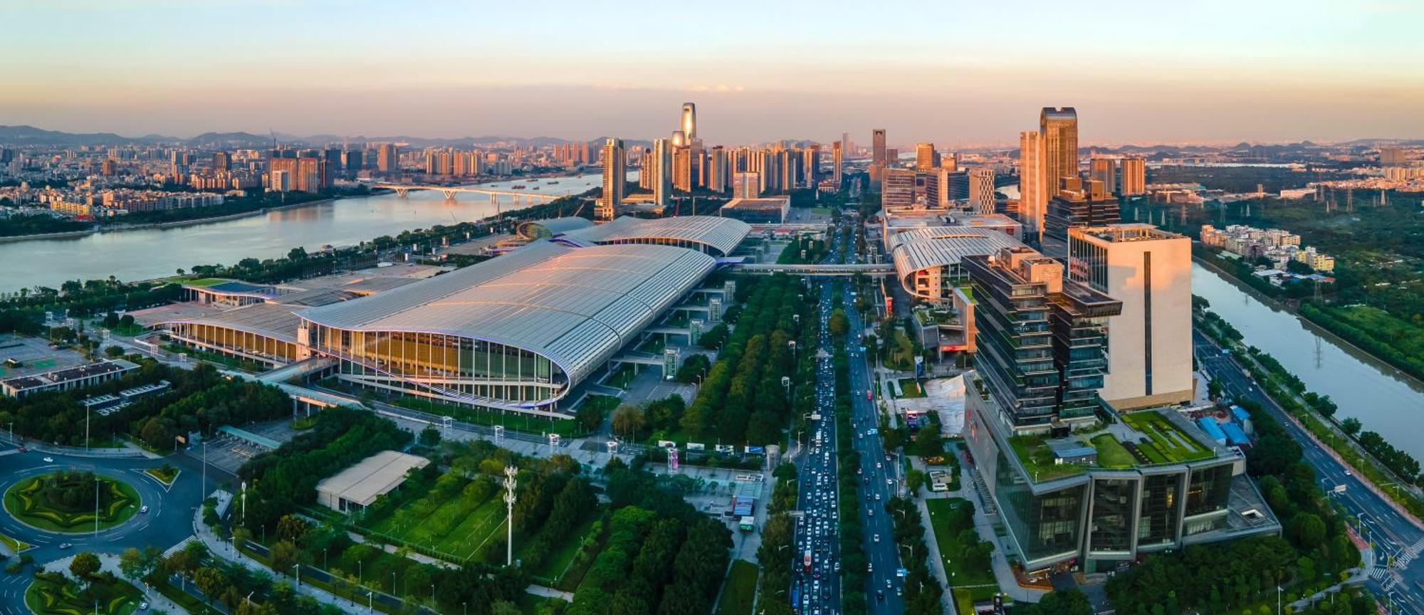 Waifiden Guangzhou Grand View Golden Palace Apartment - Free Shuttle Bus During The Canton Fair Eksteriør bilde