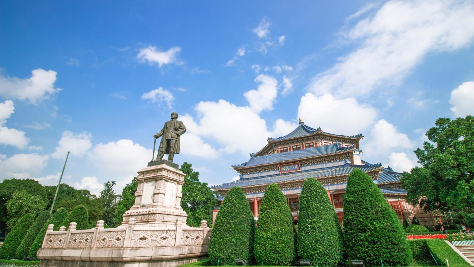 Waifiden Guangzhou Grand View Golden Palace Apartment - Free Shuttle Bus During The Canton Fair Eksteriør bilde