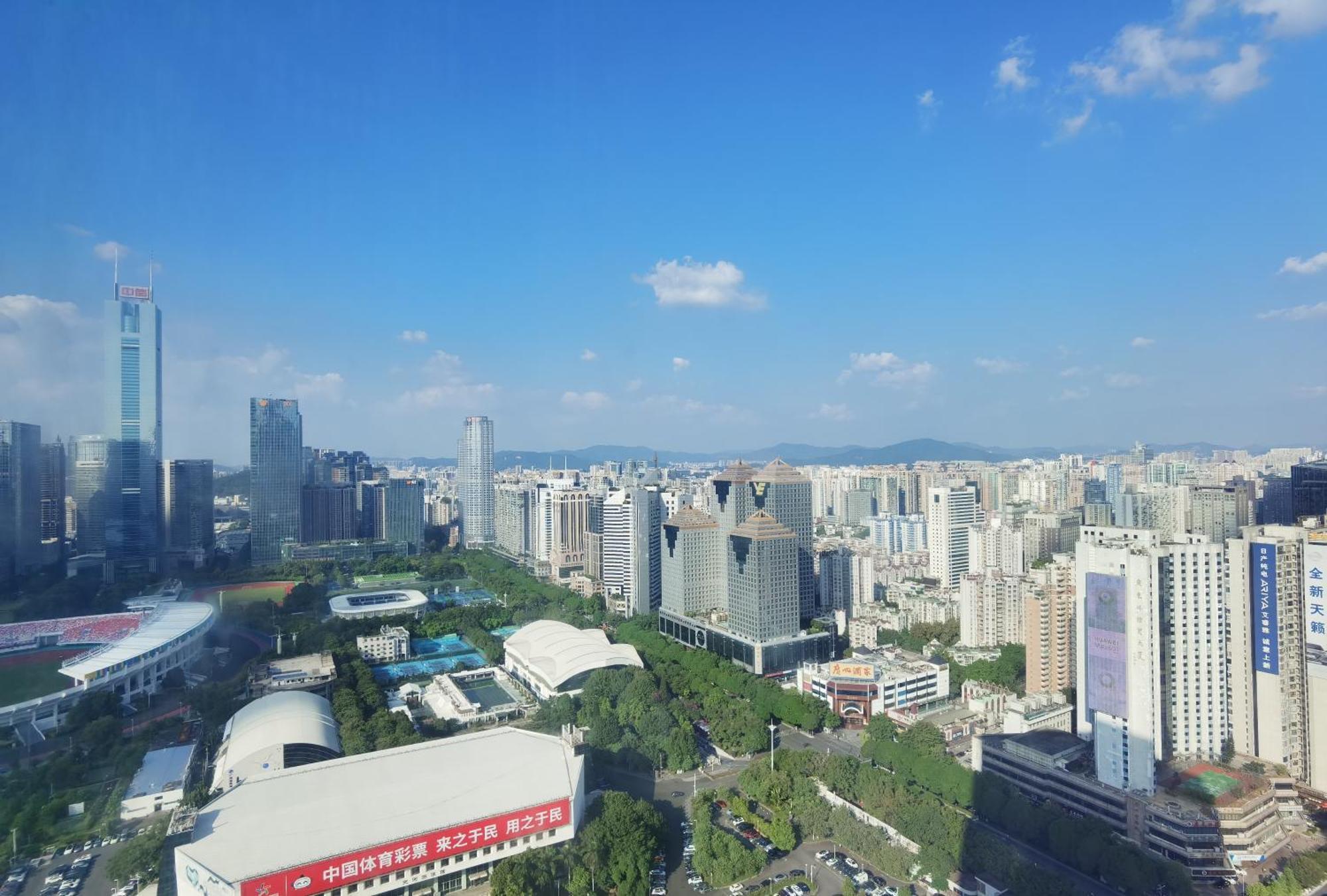 Waifiden Guangzhou Grand View Golden Palace Apartment - Free Shuttle Bus During The Canton Fair Eksteriør bilde