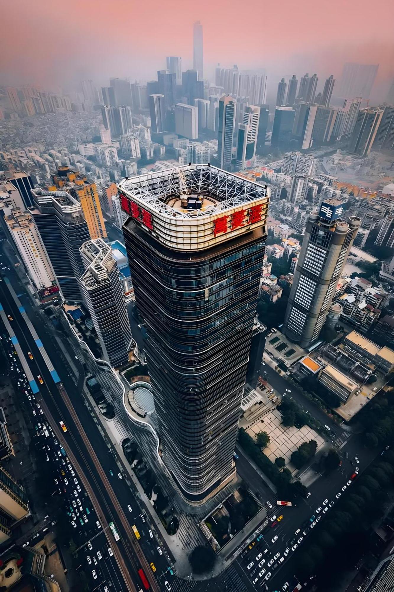 Waifiden Guangzhou Grand View Golden Palace Apartment - Free Shuttle Bus During The Canton Fair Eksteriør bilde