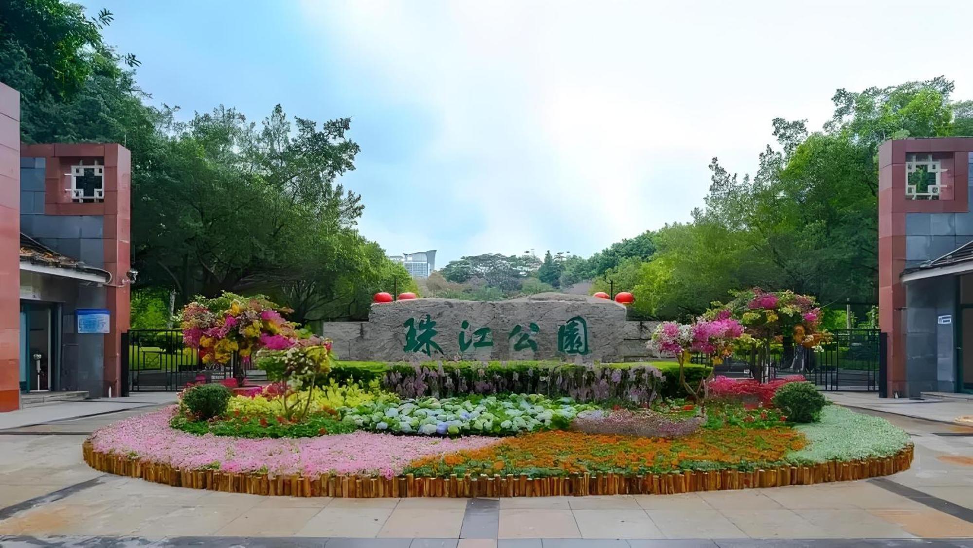 Waifiden Guangzhou Grand View Golden Palace Apartment - Free Shuttle Bus During The Canton Fair Eksteriør bilde
