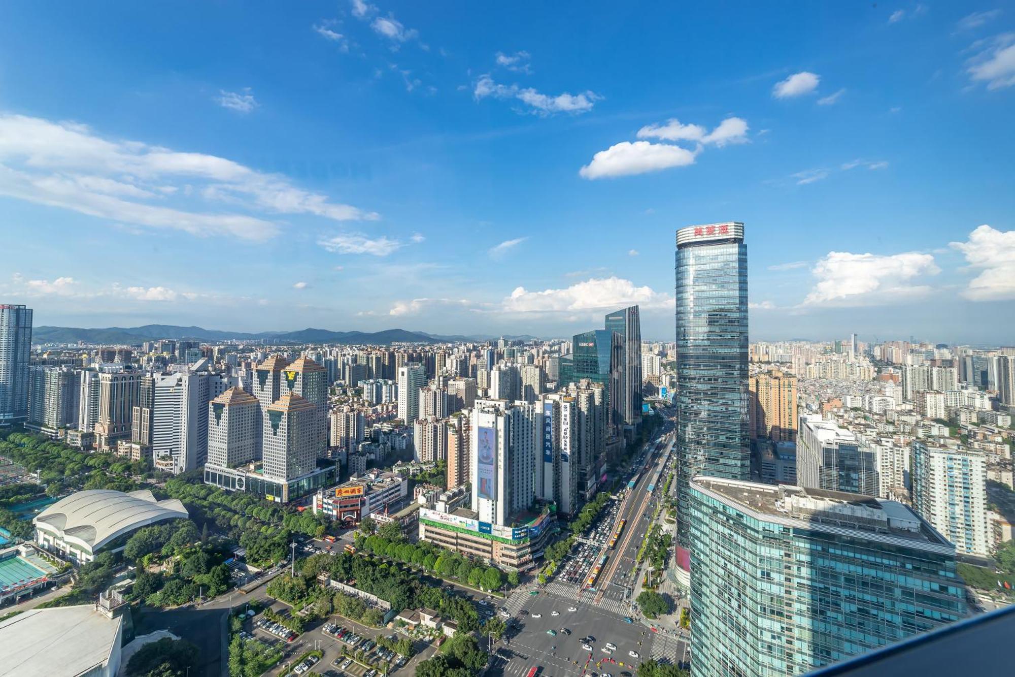 Waifiden Guangzhou Grand View Golden Palace Apartment - Free Shuttle Bus During The Canton Fair Rom bilde